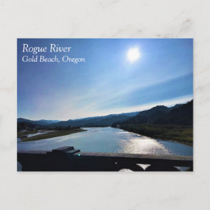 Cartão Postal Rio Rogue, Oregon
