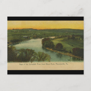 Cartão Postal Rio Schuylkill da PA de Phoenixville