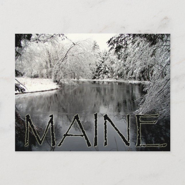 Cartão Postal Rio Snowy (Frente)