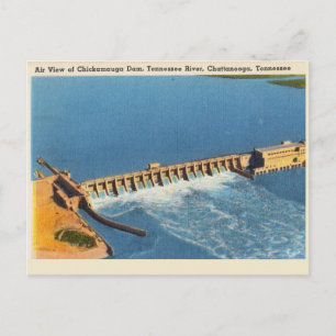 Cartão Postal Rio Tennessee Antigo, Chattanooga, Tennessee