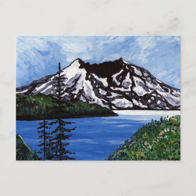 Cartão Postal Rio Toutle (Frente)