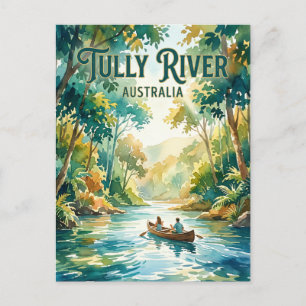 Cartão Postal Rio Tully Austrália