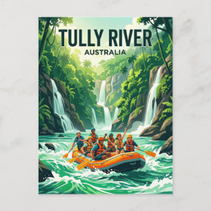Cartão Postal Rio Tully Austrália