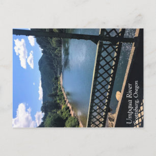 Cartão Postal Rio Umpqua, OR