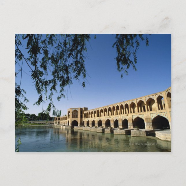 Cartão Postal Rio Zayandeh (Frente)