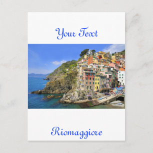 Cartão Postal Riomaggiore, Cinqueterre