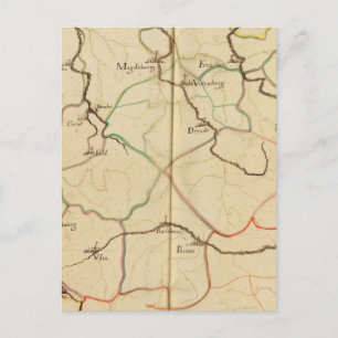 Cartão Postal Rios e Vales da Alemanha