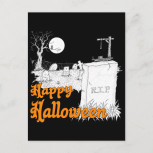Cartão Postal RIP Halloween