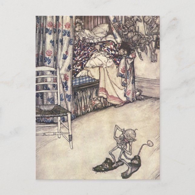 Cartão Postal Rip Van Winkle: As Virtudes Da Paciência (Frente)