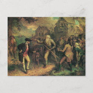 Cartão Postal Rip Van Winkle na Praça da Vila