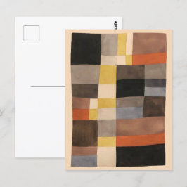 Cartão Postal Ritmos Vertical-Horizontais | Sophie Taeuber-Arp |