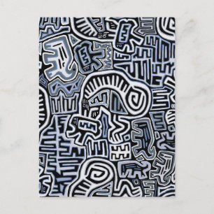 Cartão Postal Ritual de Peyote Xamânico Mola