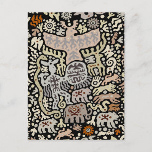 Cartão Postal Ritual do Xamã Peyote