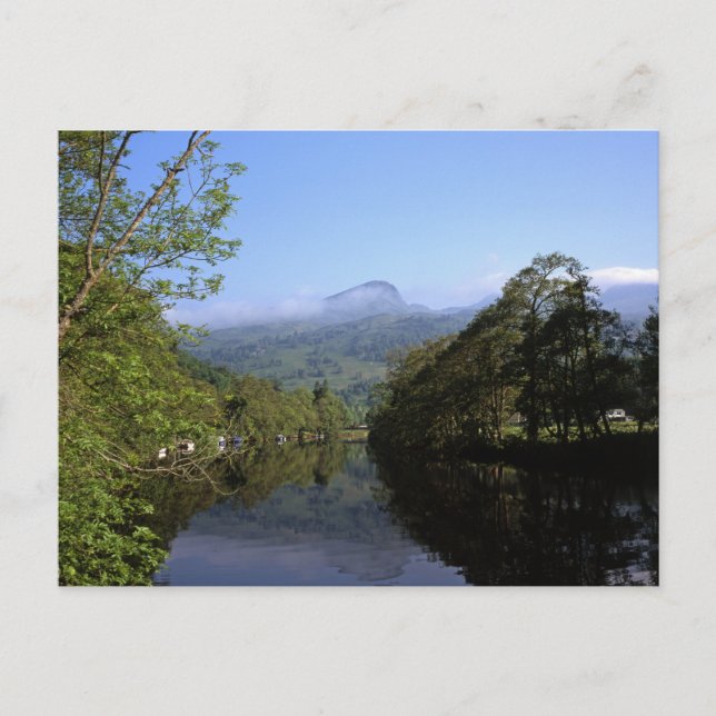 Cartão Postal River Lochay Killin Scotland (Frente)