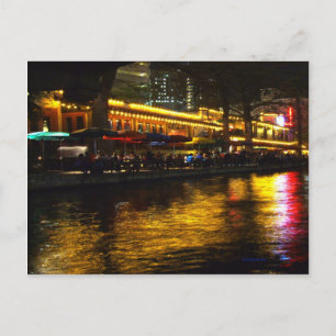 Cartão Postal River Night Life