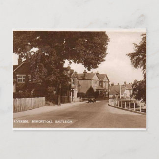 Cartão Postal Riverside - Bishopstoke - Eastleigh - Hampshire