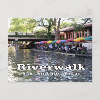 Cartão Postal Riverwalk, San Antonio, TEXAS