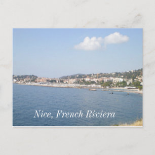 Cartão Postal Riviera Francesa, Nice, Riviera Francesa