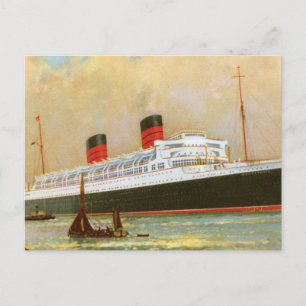 Cartão Postal RMS Mauretainia