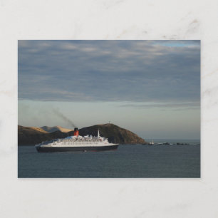 Cartão Postal RMS Queen Elizabeth 2