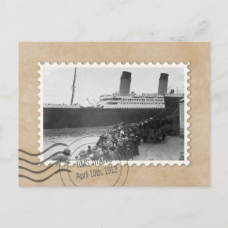 CARTÃO POSTAL RMS TITANIC