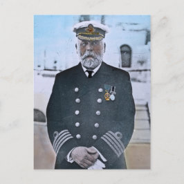 Cartão Postal RMS Titanic Capitão Edward J. Smith