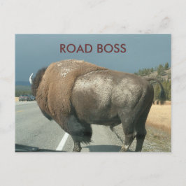 Cartão postal ROAD BOSS