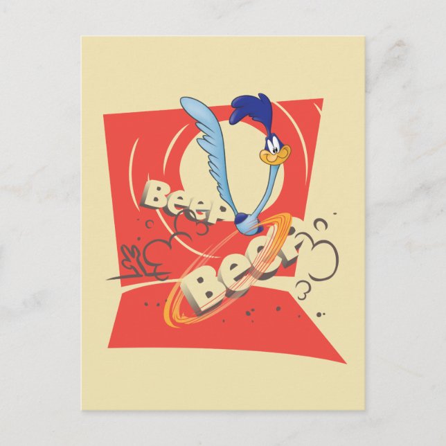 Cartão Postal ROAD RUNNER™ BEEP BEEP!™ Sunset Graphic (Frente)