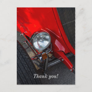 Cartão Postal Roadster dos anos 1930