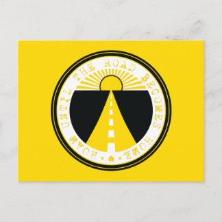 Cartão Postal roam até que a estrada chegue em casa