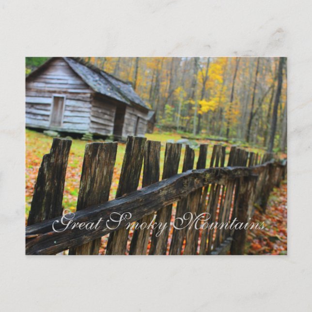 Cartão Postal Roaring Fork Motor Trail Homestead (Frente)