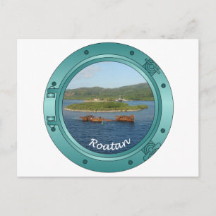 Cartão Postal Roatan Porthole