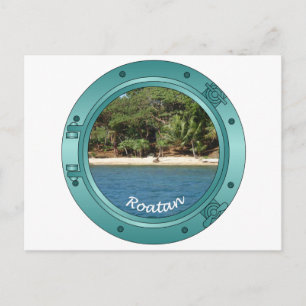 Cartão Postal Roatan Porthole