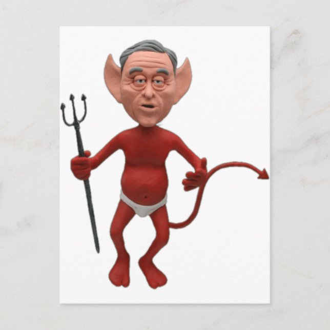 Cartão Postal robalo demônio 01 (Frente)