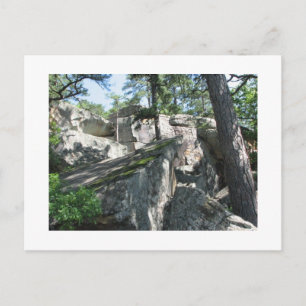 Cartão Postal Robbers Caves Oklahoma