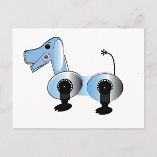 Cartão Postal Robbie Steampunk Dog