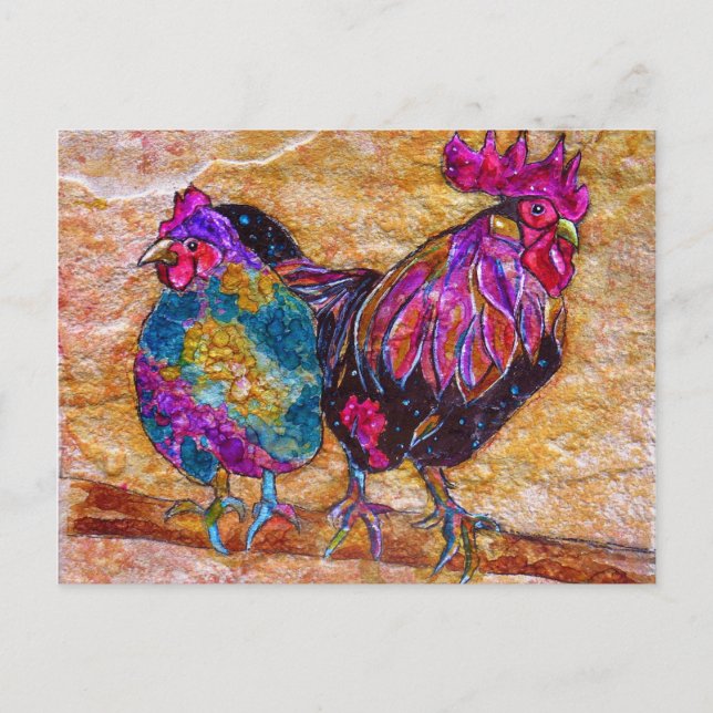 Cartão Postal Robby e Esmerelda (Frente)