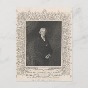 Cartão Postal Robert Banks Jenkinson, segundo Earl de Liverpool