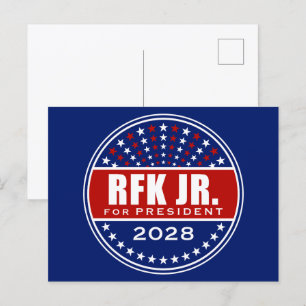 Cartão Postal Robert F. Kennedy Jr. para Presidente 2028