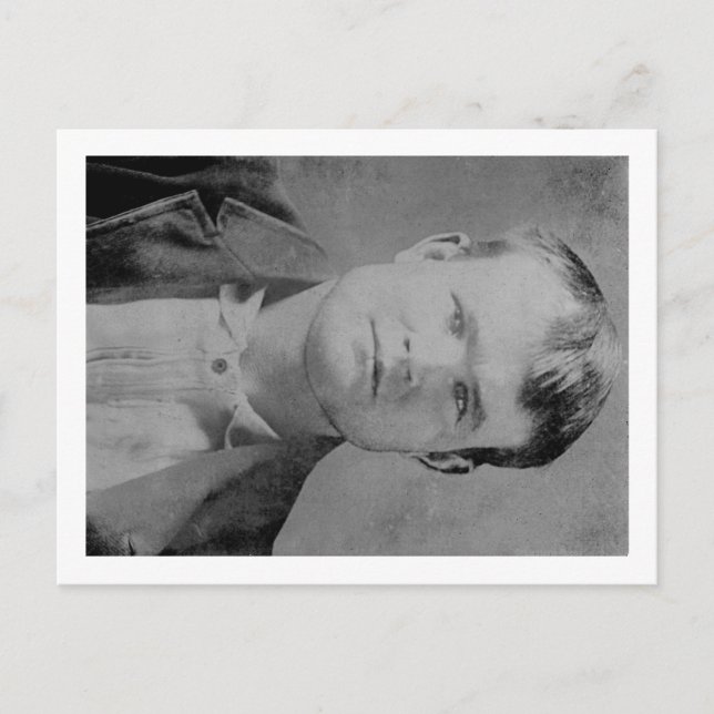 Cartão Postal Robert LeRoy Parker "Butch Cassidy" Retrato (Frente)