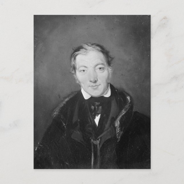 Cartão Postal Robert Owen (Frente)