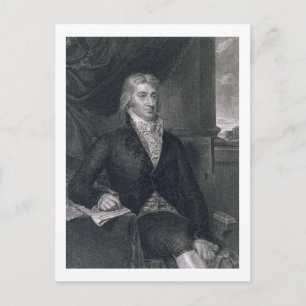 Cartão Postal Robert R. Livingston, gravado por E. Mackenzie (pt