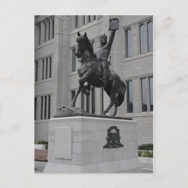 Cartão Postal Robert The Bruce (Frente)