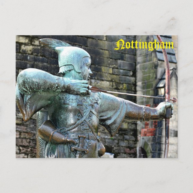 Cartão Postal Robin Hood (Frente)