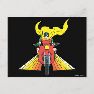Cartão Postal Robin Rides 2 2