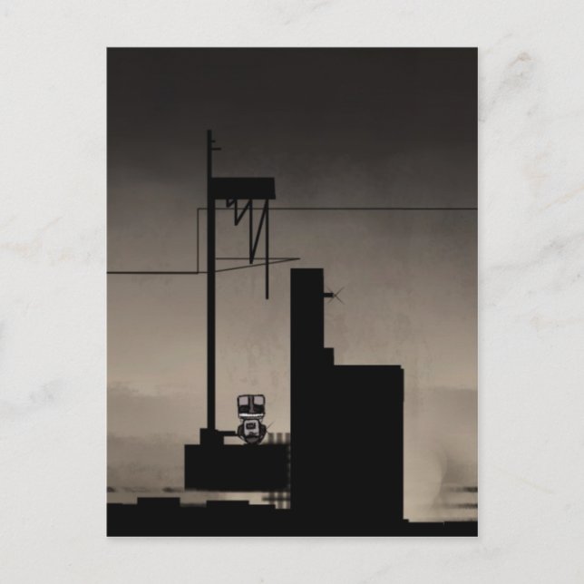 Cartão Postal Robô (Frente)