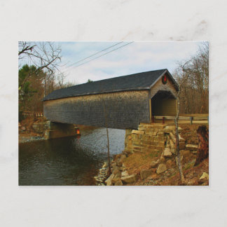 Cartão Postal Robyville Covered Bridge, Corinto, Maine III