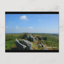 Cartão Postal Roc'h Trédudon Monts d'Arées BRETAGNE FRANÇA
