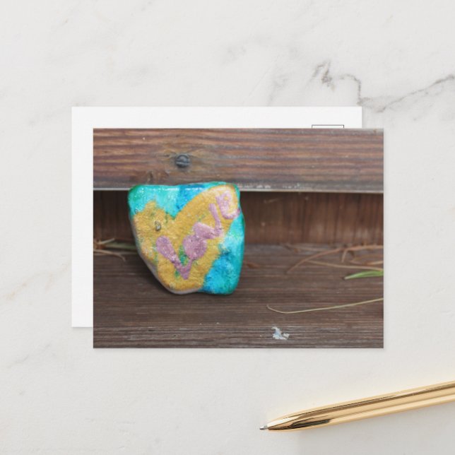 Cartão Postal Rocha do Amor (Frente/Verso In Situ)