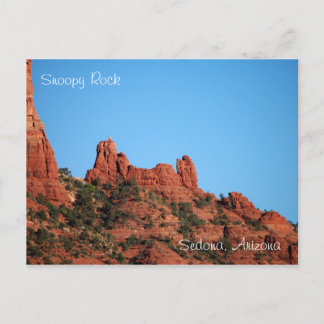 Cartão Postal Rocha Snoopy: Sedona, Cartão-postal de Arizona
